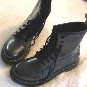Dr. Marten’s gunmetal boots